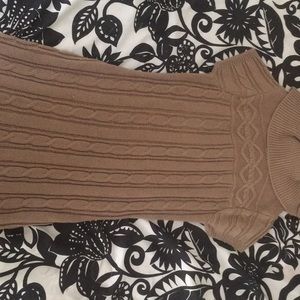 Thick warm sweater dress